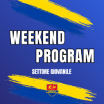 Weekend Program 19-20 Settembre
